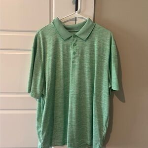 Haggar Mint Green Polo Shirt
